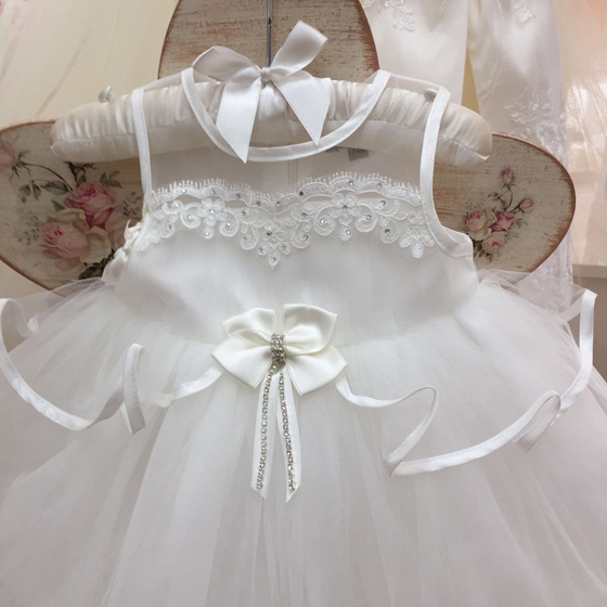 CT14392 Coute Tot Christening Dress